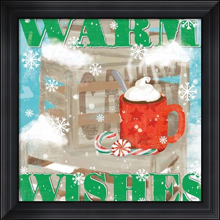 Framed Snowy Fun VII Print