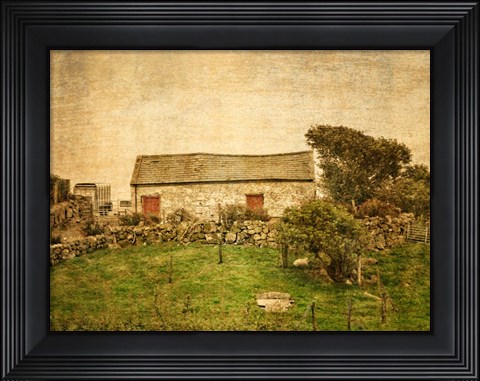 Framed Irish Cottage Print