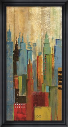 Framed Towerscape I Print