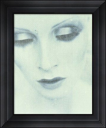 Framed Mannequin Head Little Indiscretions Print