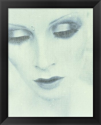 Framed Mannequin Head Little Indiscretions Print