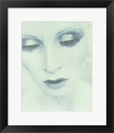 Framed Mannequin Head Little Indiscretions Print