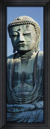 Framed Big Buddha, Daibutsu, Kamakura, Japan Print