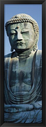 Framed Big Buddha, Daibutsu, Kamakura, Japan Print