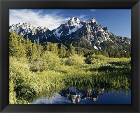 Framed Mcgowan PEAK CHALLIS NAT&#39;L FOREST IDAHO Print