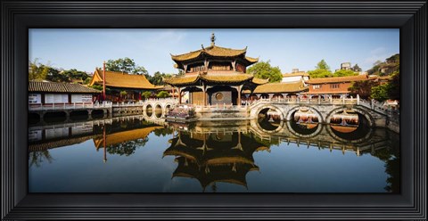 Framed Yuantong Buddhist Temple, Kunming, China Print