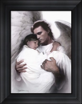 Framed Arms Of Angel 11 Print
