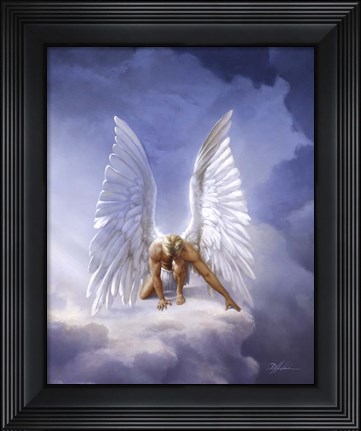 Framed At Your Service Print
