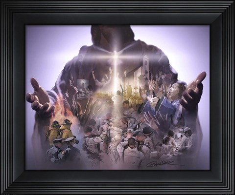 Framed Body Of Christ Print