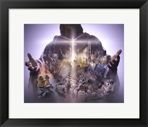 Framed Body Of Christ Print