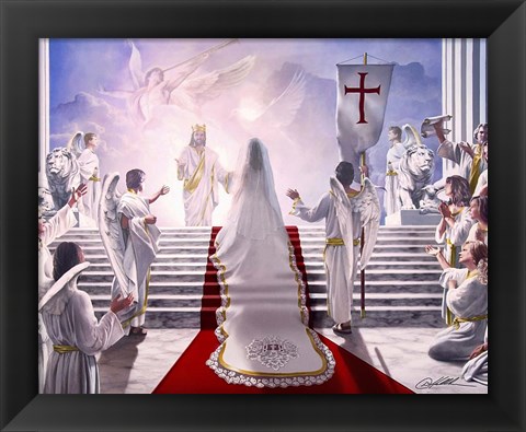 Framed Bride Of Christ Print