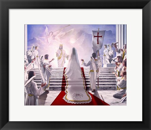 Framed Bride Of Christ Print