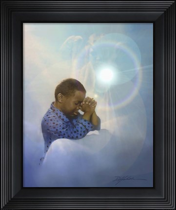 Framed Company Of Angels Print