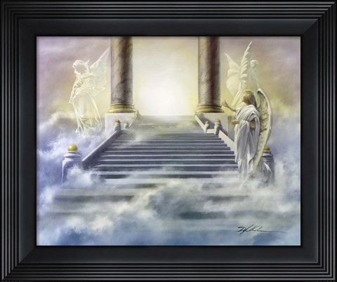 Framed Fathers House Print