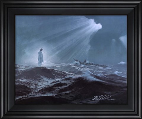 Framed Fear Not Print