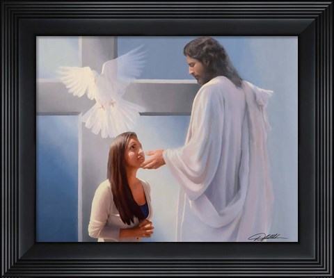 Framed Forgiven Print