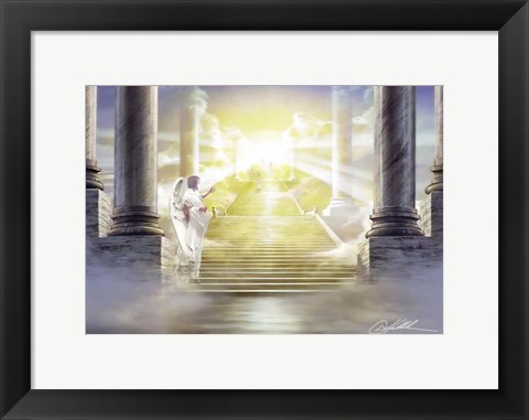 Framed Gateway To Heaven Print