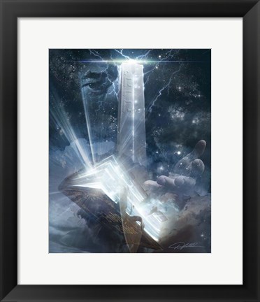 Framed God&#39;s Everlasting Word Print