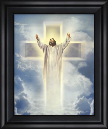 Framed He Is Risen Print