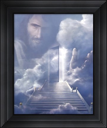 Framed I Am The Way Print