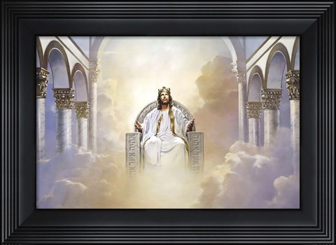 Framed King Of Kings Print