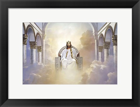 Framed King Of Kings Print