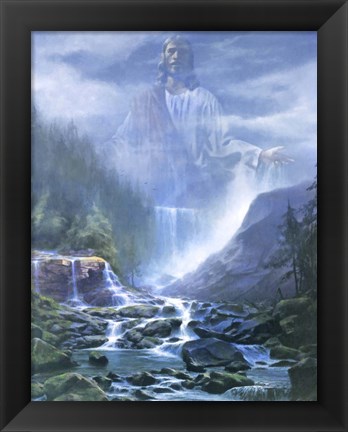 Framed Living Waters Print