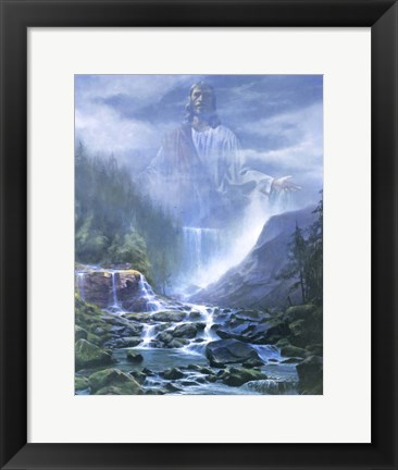 Framed Living Waters Print