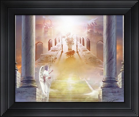 Framed Marriage Feast Print