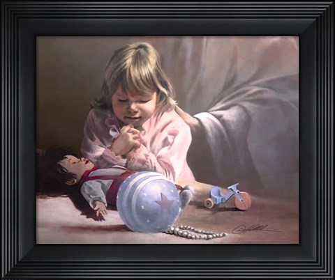 Framed Night Prayers Print