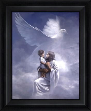 Framed Suffer The Children Print