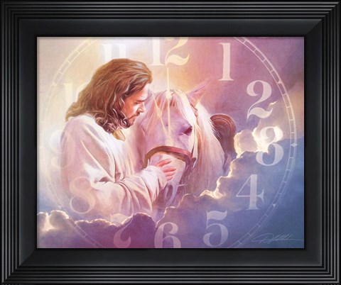 Framed Time Is At Hand Print
