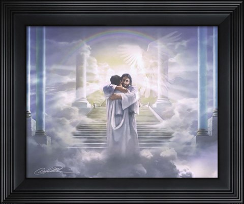 Framed Welcome Child Print