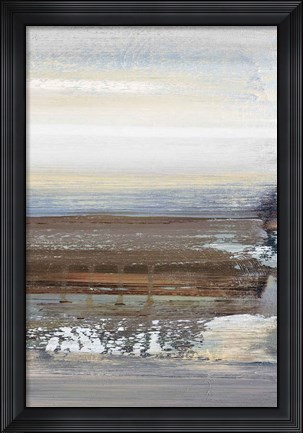 Framed Hint Of Blue Print