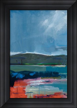 Framed Coastal Display I Print