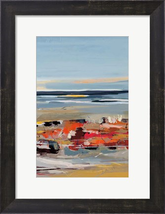Framed Beach III Print
