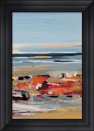Framed Beach III Print