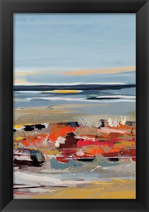 Framed Beach III Print