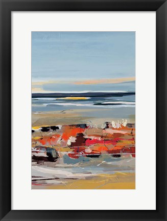 Framed Beach III Print