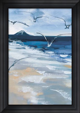 Framed Pacific Breezes II Print