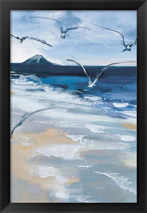 Framed Pacific Breezes II Print