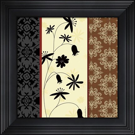 Framed Baroque II Print