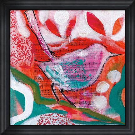 Framed Petite Bird III Print