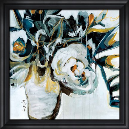 Framed Nightingale Blooms Print