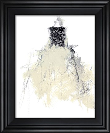 Framed Dressing Room IV Print