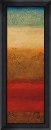 Framed Abstract &amp; Natural Elements I Print