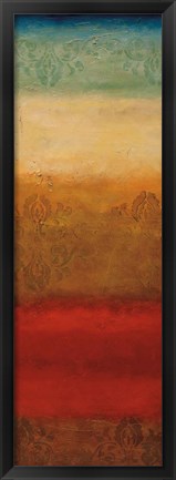 Framed Abstract &amp; Natural Elements I Print