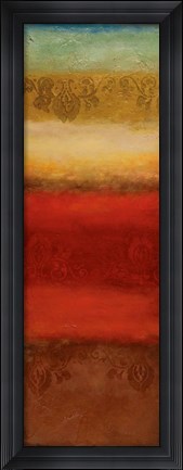 Framed Abstract &amp; Natural Elements II Print