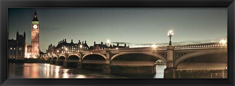 Framed London Lights Print