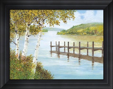 Framed Rural Route II Print